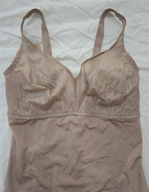 NWT Wacoal 34D Elevated Allure Wireless Shaping Bodybriefer 801336 Beige 134841