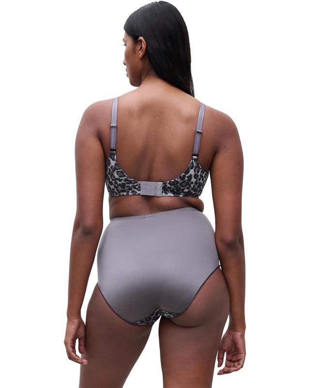 NWT Chantelle 36D C Magnifique Seamless Underwire Bra 1891 Cheetah Gray 134849