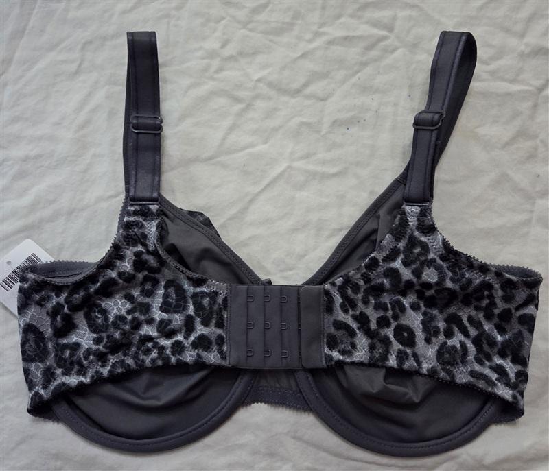 NWT Chantelle 34DDDD Magnifique Seamless Underwire Bra 1891 Cheetah Gray 134853
