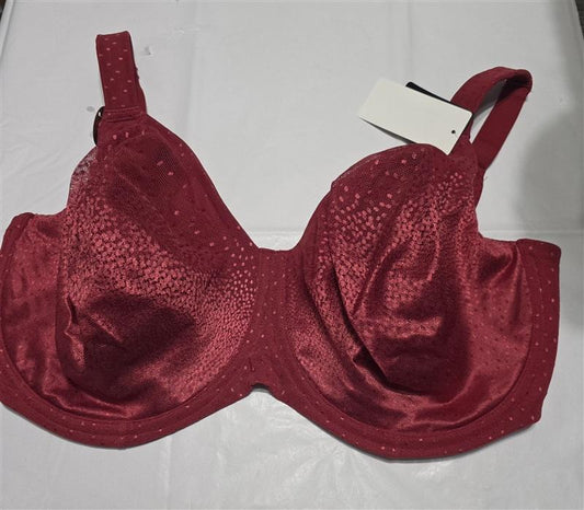 NWT Wacoal 38I Back Appeal Full Coverage Underwire Bra 855403 Red 134856