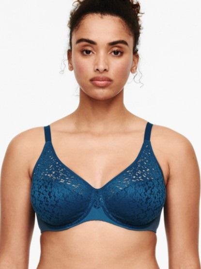NWT Chantelle NORAH 38D SEAMLESS COMFORT BRA 13F1 Green 134865