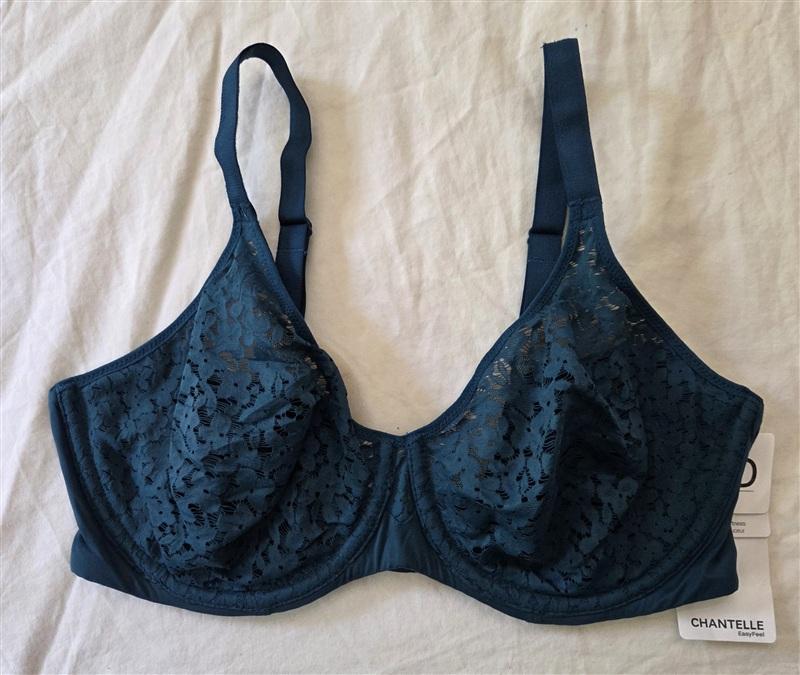 NWT Chantelle NORAH 34DDD SEAMLESS COMFORT BRA 13F1 Green 134868