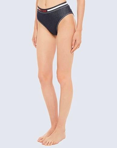 NWT Solid & Striped M RE/DONE Hi Waist Denim Look Swim Bottom Bikini 134882