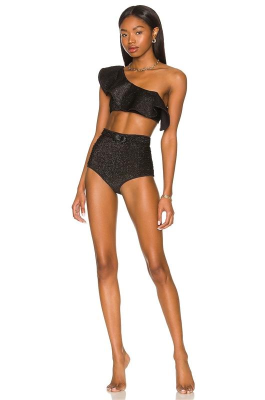 NWT Johanna Ortiz The Shell Collector Hi Waist Swim Bottom Bikini 134894