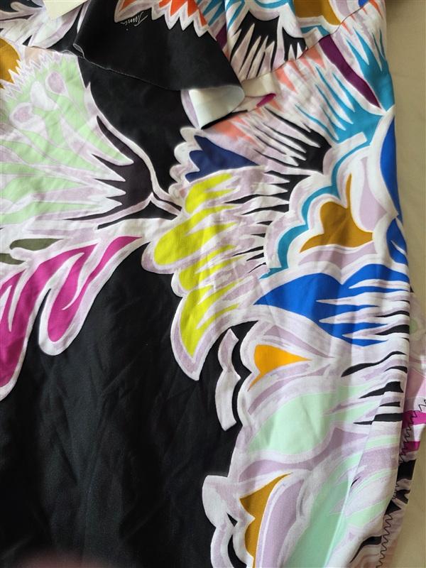 NWT Trina Turk 8 Seychelles Off Shoulder Ruffle Maillot 1PC Swimsuit 134942