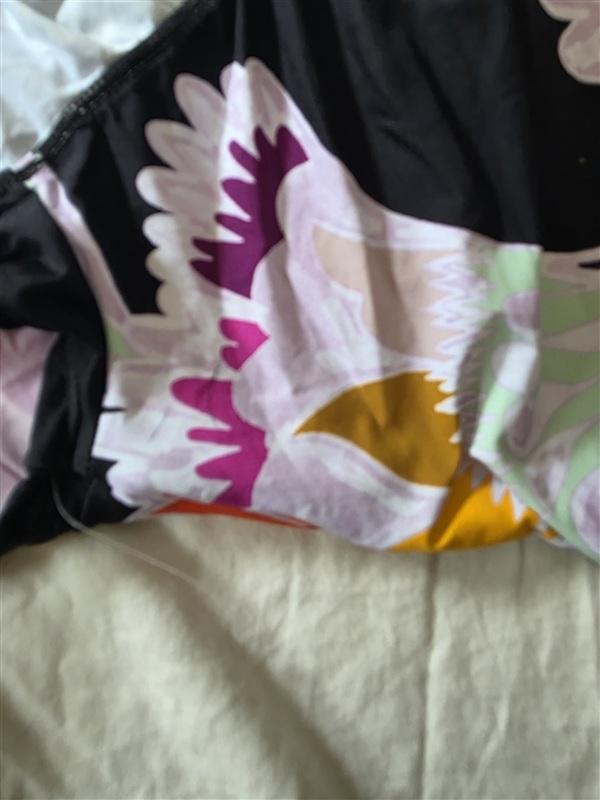 NWT Trina Turk 8 Seychelles Off Shoulder Ruffle Maillot 1PC Swimsuit 134942