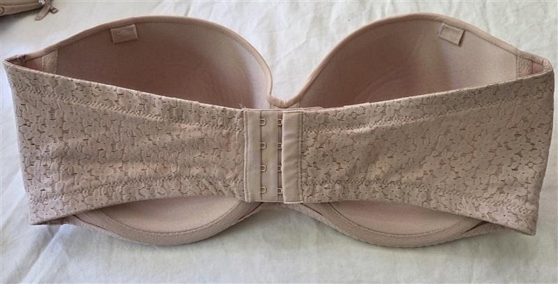 NWOTD Chantelle 40C Norah Strapless Underwire Bra 13F5 Beige 135036