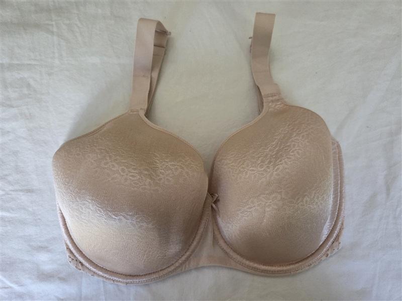 NWOT Chantelle 32H Norah Comfort Smooth Sweetheart T-Shirt Bra 13FN Beige 135042