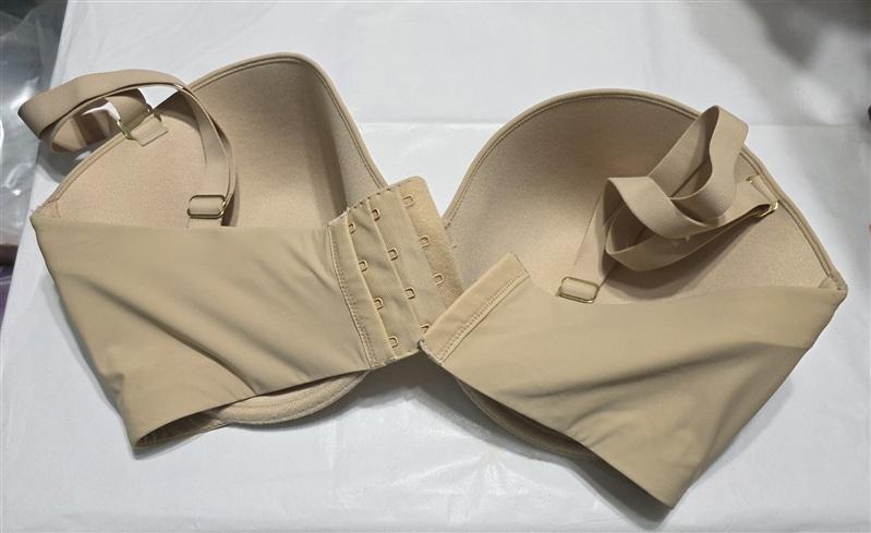 NWT Natori 36DDD Ultra Sleek Strapless Bra 729229 Underwire Beige 135047