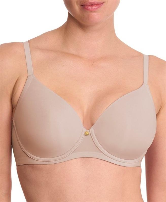 NWOT Natori 30D Cloud Comfort Back-Smoothing T-Shirt Bra, 731338 Beige 135054