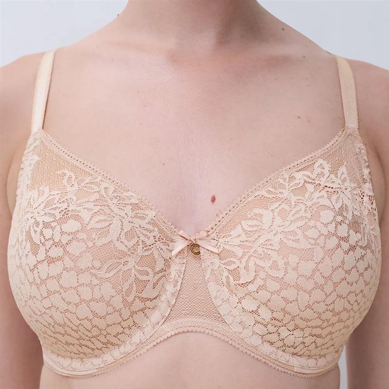 NWOT Chantelle 30H Maris Lace Full Coverage Unlined Underwire Bra 135055