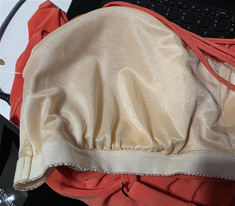 NWT Magicsuit Soma 12 Morgan Strappy Tankini Top Orange 135062
