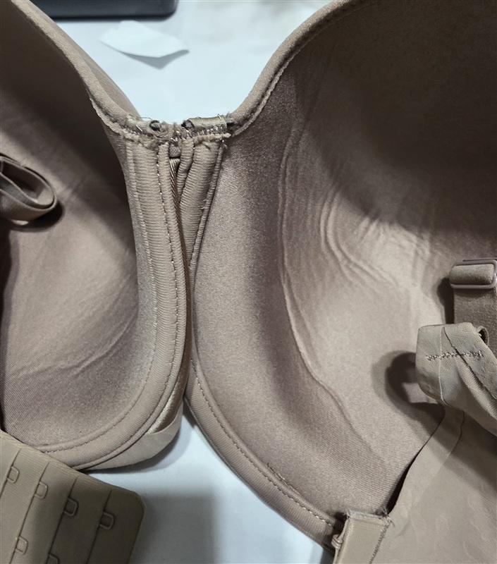 PO Chantelle 34I Comfort Chic Full Coverage Underwire Bra Taupe 135087