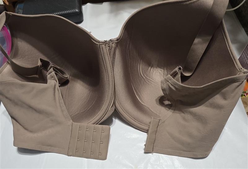 PO Chantelle 34I Comfort Chic Full Coverage Underwire Bra Taupe 135087