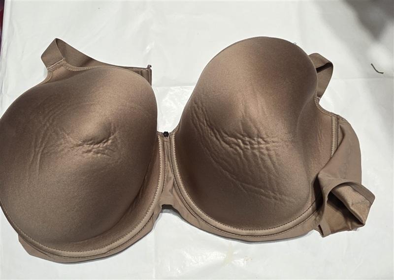 PO Chantelle 34I Comfort Chic Full Coverage Underwire Bra Taupe 135087