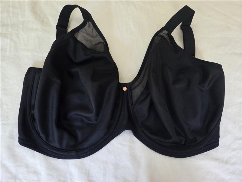 NWOT Elomi 42H USA EL4301 Smooth Sahara Underwire Black 135089