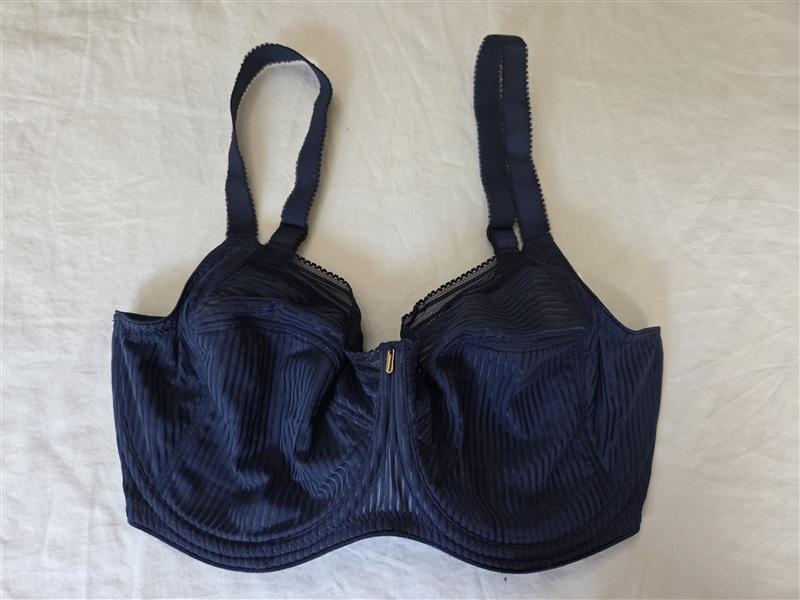 NWOT Fantasie 30I USA Fusion FL3091 Underwire Side Support Bra Blue 135094