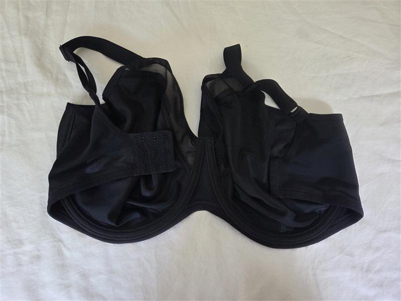 NWOT Elomi 34M USA EL4301 Smooth Sahara Underwire Black 135104