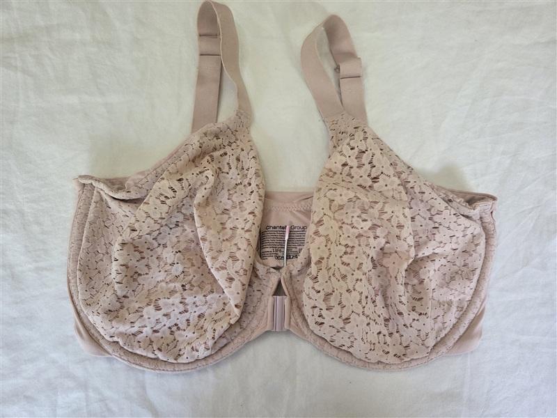 NWOT Chantelle 38DDD Norah Chic Front Close 13f6 Beige 135110