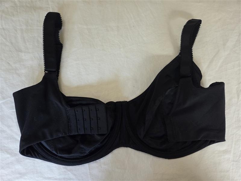 NWOT Fantasie 32G USA Demure Molded Non-Padded Cut & Sewn Bra Black 135118