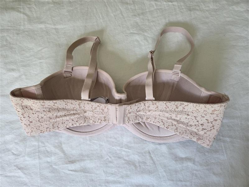 NWOT Chantelle 34B Norah Strapless Underwire Bra 13F5 Pink 135133