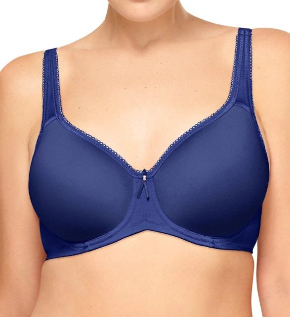 NWOT Wacoal 40D Basic Beauty Contour Spacer Bra 853192 Blue 135134