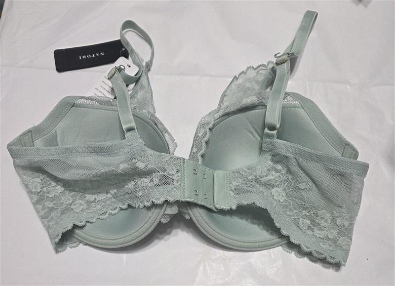 NWT Natori 36C Cherry Blossom 721191 Convertible Bra Green 135169