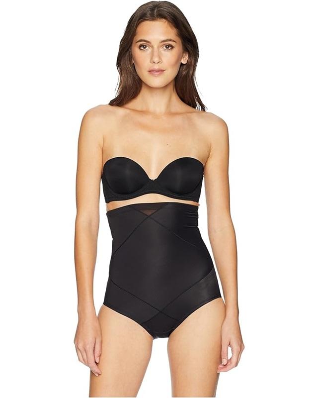 NWOT Miraclesuit M Instant Tummy Tuck High-Waist Brief 2415 Black 135184