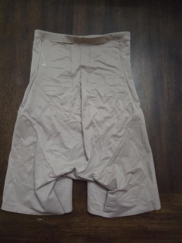 NWOT MiracleSuit L Flexible Fit Hi-Waist Thigh Slimmer 2909 Beige 135185