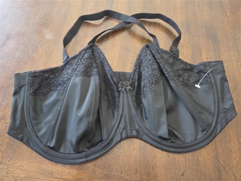NWT Goddess 40DDD Adelaide Underwire Strapless Bra GD6663 Black 135187