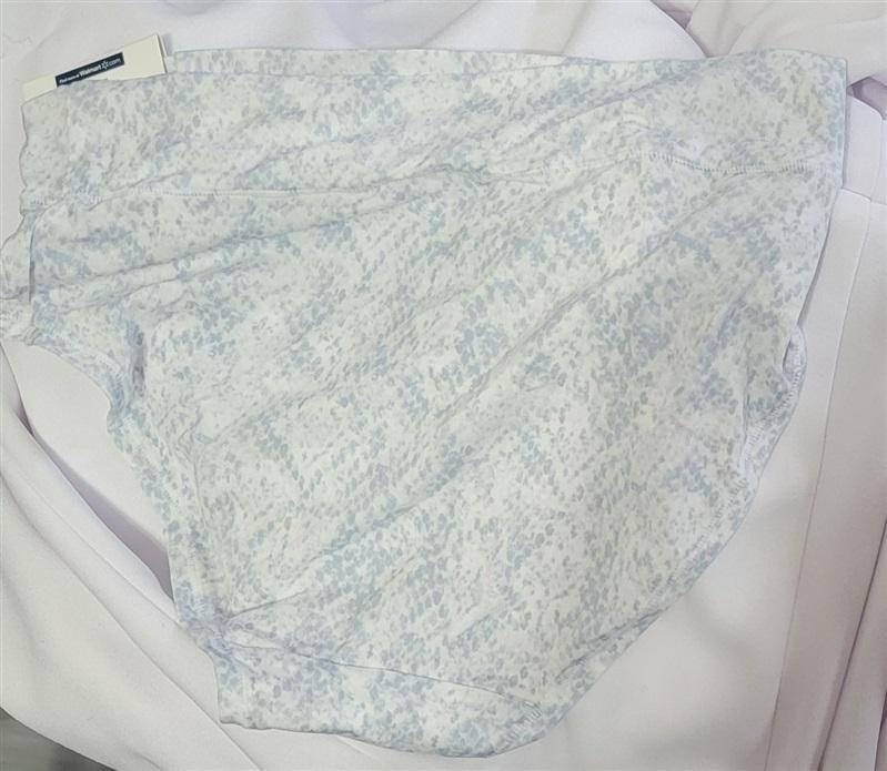 NEW 4 Pair Secret Treasures L/XL Snakeskin Print Microfiber Hipster Panty 135193