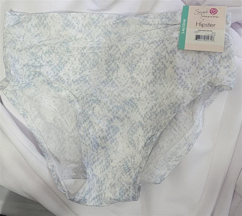 NEW 4 Pair Secret Treasures L/XL Snakeskin Print Microfiber Hipster Panty 135193
