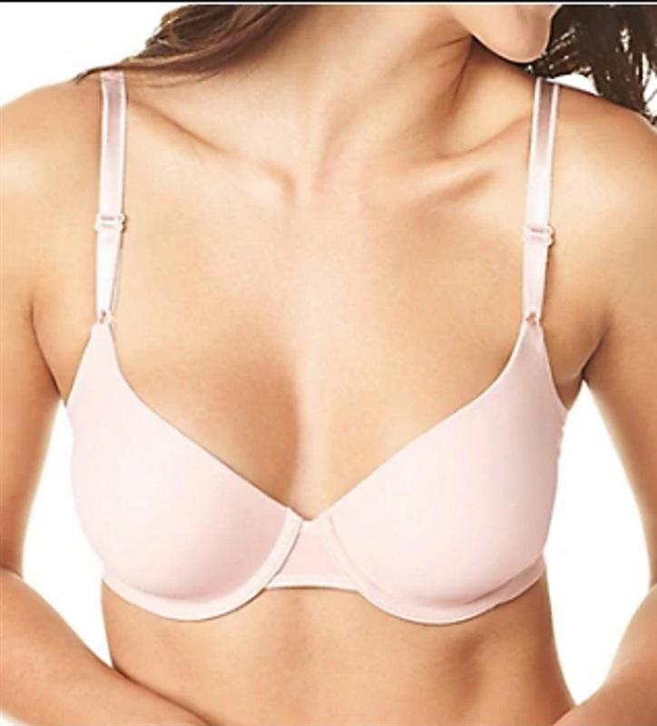 NWD Warner's 38D No Side Effects Underwire Contour Bra RA3471A Pink #135198