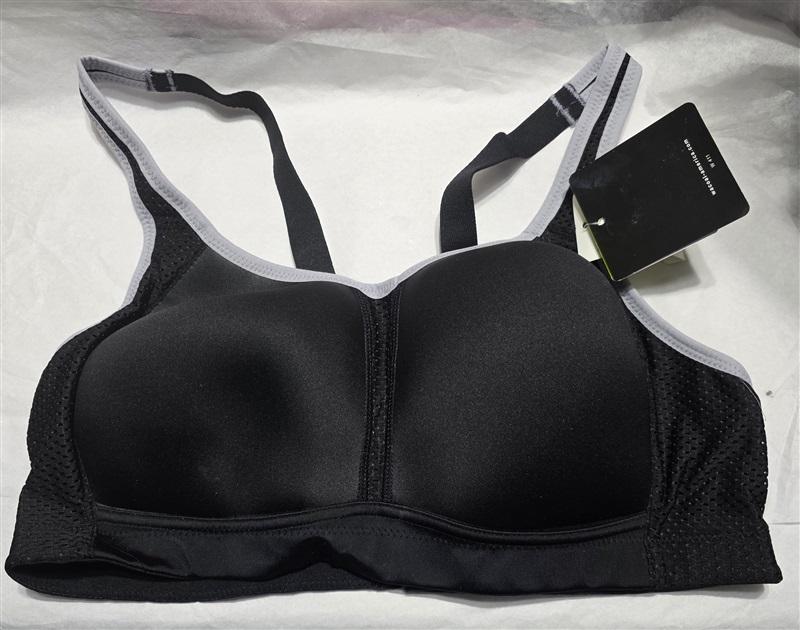 NWOT Wacoal 36C Contour Spacer Underwire Sports Bra 853302 Black 135218