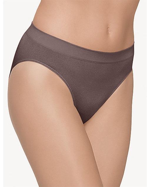 NWT Wacoal Large B Smooth Hi Cut Brief Panty 834175 Cappuccino 135220