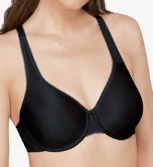 NWOT Wacoal 34DD Basic Beauty Full Figure Underwire Bra 855192 Black 135231