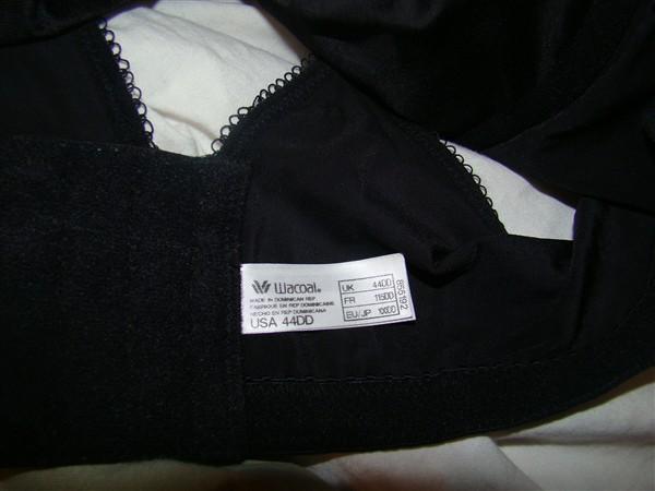 NWOT Wacoal 34DD Basic Beauty Full Figure Underwire Bra 855192 Black 135231