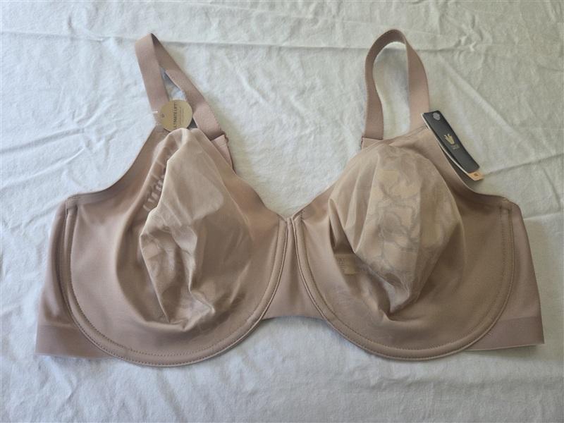 NWOT Wacoal 38G Confidence Boost Underwire Bra 855380 Beige 135232