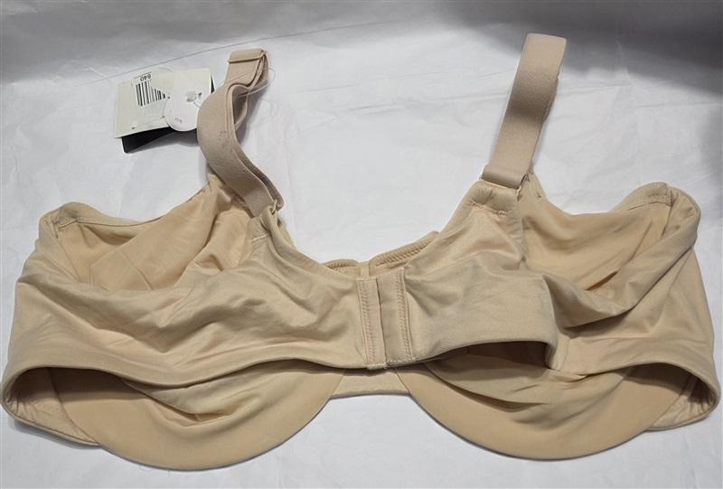 NWOT Wacoal Perfect Primer 40G Full Figure Underwire Bra 855213 Beige 135239