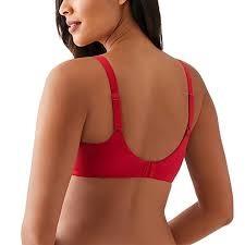 NWT Wacoal Perfect Primer 36DDD Full Figure Underwire Bra 855213 red 135249