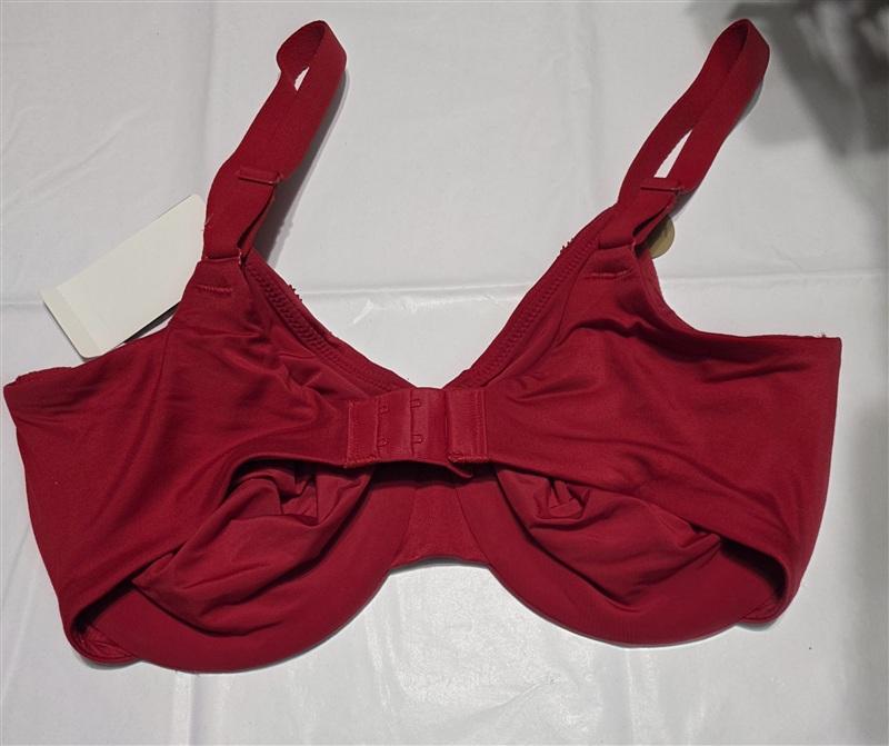 NWT Wacoal Perfect Primer 36DDD Full Figure Underwire Bra 855213 red 135249