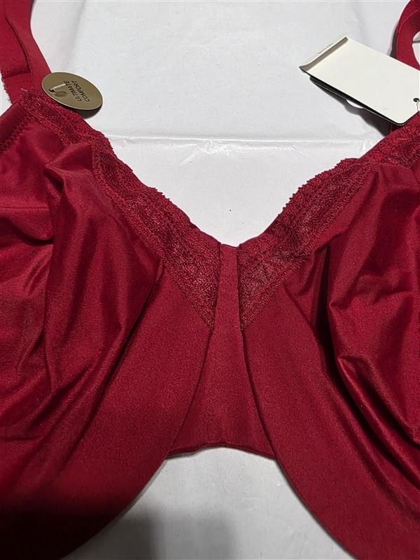 NWT Wacoal Perfect Primer 36DDD Full Figure Underwire Bra 855213 red 135249