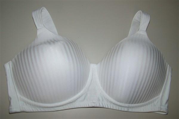 NWOT Playtex Perfectly Smooth 36C Seamless Full-Figure Bra 4707 White 135250