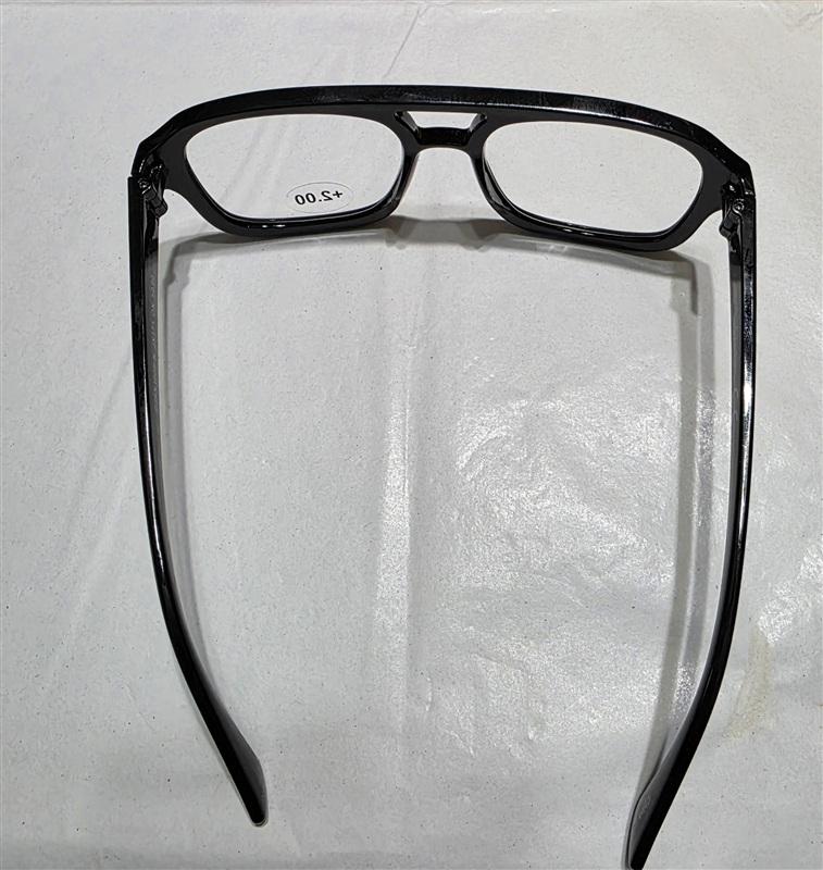 NWT Jessica Simpson 2.0 Aviator Glasses Readers Black Reading Glasses 135251