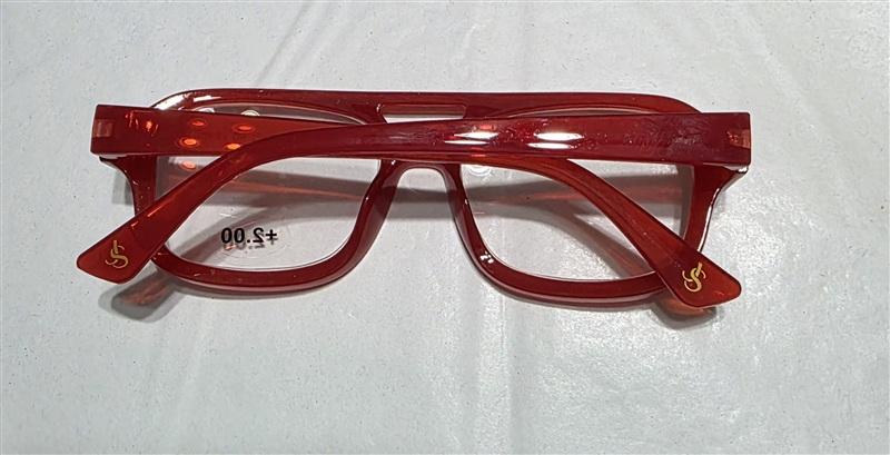 NWT Jessica Simpson 2.0 Aviator Glasses Readers Red Reading Glasses 135252