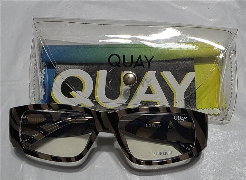 NWT Quay No Envy 1.25 Purple Sheer Readers Reading Glasses 135255