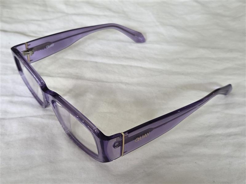NWT Quay No Envy 1.25 Purple Sheer Readers Reading Glasses 135255