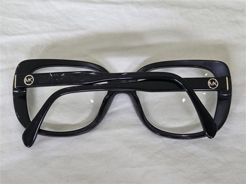 NWOT Michael Kors MK4104U PERTH Square Black Glasses 135257