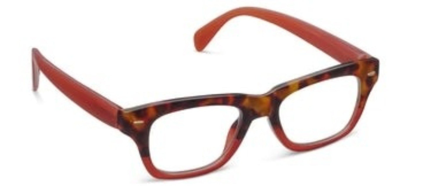 NWT Peepers Cold Brew Red Blue Light 1.75 Reading Glasses 135259