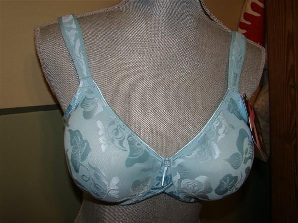 NWT Wacoal 40G Awareness Blue Underwire Bra 85567 135261